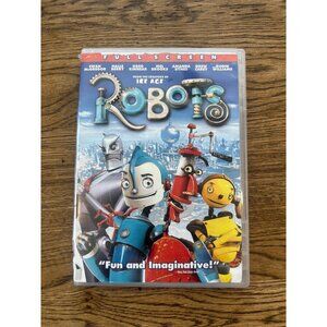 Robots Full Screen 2005 DVD Family Animation Ewan McGregor Halle Berry Pre-Owned